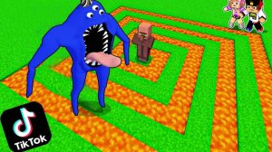 ЛАЙФХАКИ НАБ НАБ ИЗ ТИК ТОКА в МАЙНКРАФТ ! ДЕВУШКА НУБ И ПРО ВИДЕО ТРОЛЛИНГ MINECRAFT Евгенбро