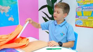 Диана и Рома - Диана и Рома показывают школьные правила