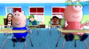 Свинка Пеппа Ремастер 2022 Пеппа поставил двойку за контрольную