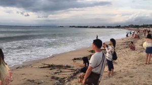 Kedonganan beach. Jimbaran bay. Бали