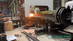 Оптоволоконный лазерный труборез с автоматической подачей заготовки💥