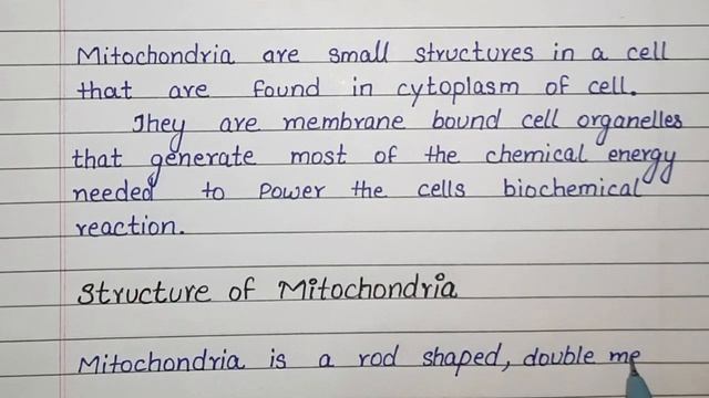 definition of Mitochondria/structure and functions of Mitochondria/ Mitochondria shape #Mitochondri смотреть онлайн