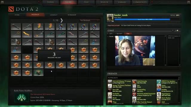 Dota 2 Treasure Chest Unboxing! 50 The International 2 in 2015 $250000 смотреть онлайн