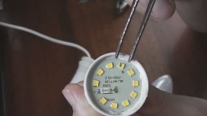 Лампа LED - ремонт своими руками за 5 минут.