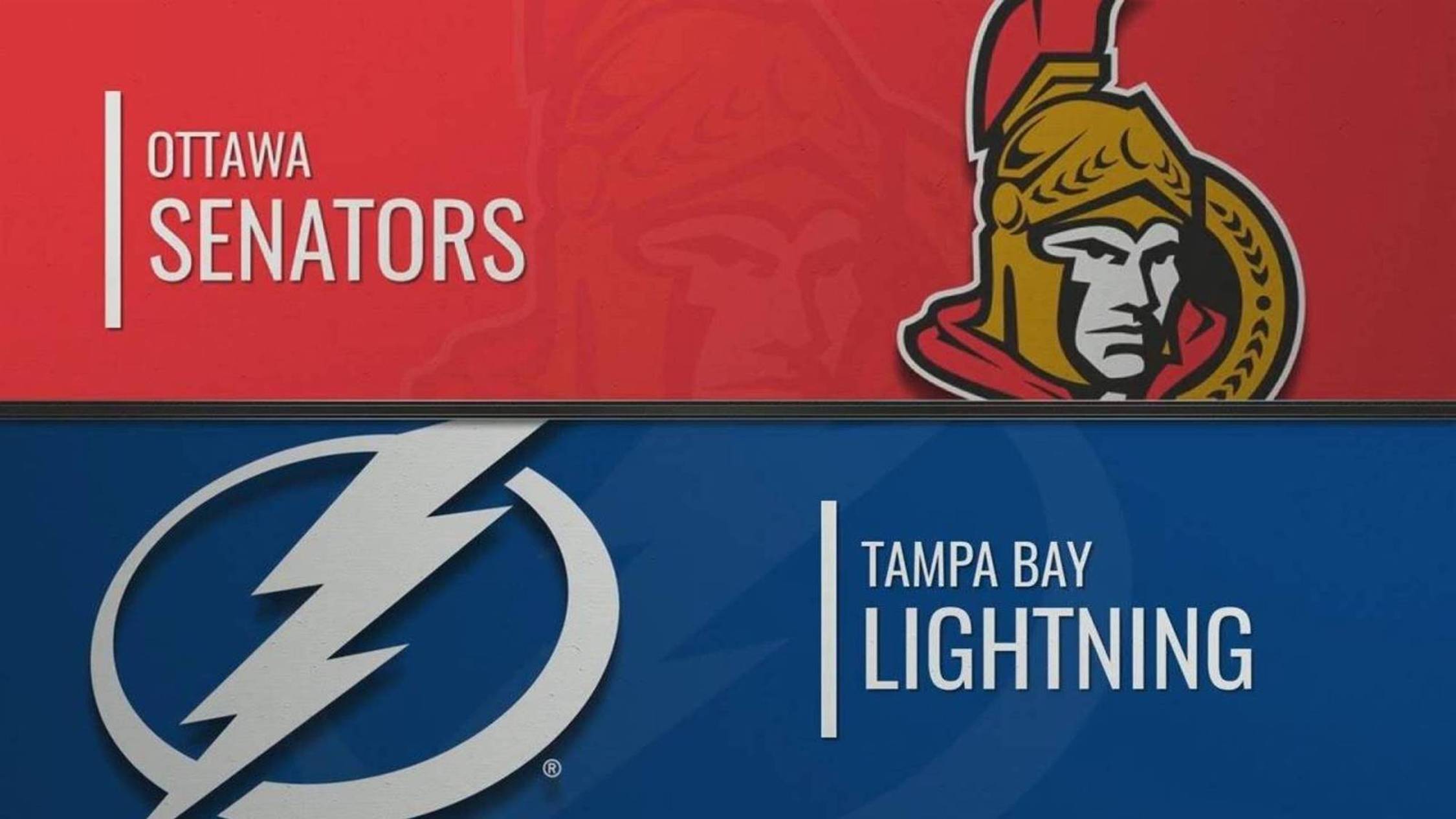 04.04.2025  | Оттава Сенаторз — Тампа-Бэй Лайтнинг | Ottawa Senators — Tampa Bay Lightning
