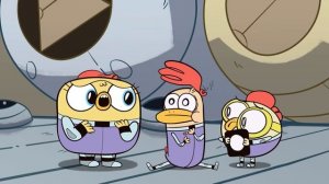 Космические цыплята в космосе серия 43   Чьи охлаждающие штаны