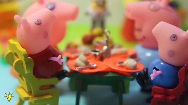 Свинка Пеппа и МИНЬОНЫ мультфильм Серия 7 смотреть онлайн