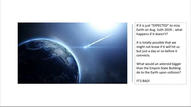 Asteroid 2006 QQ23 - Could Impact Earth August 10th 2019 - NASA News