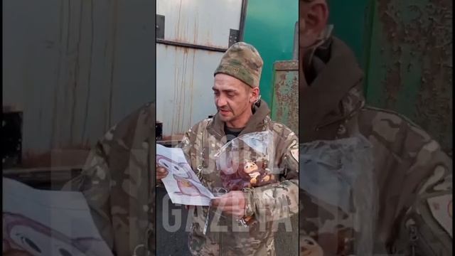 Бойцам «БАРС-19» доставили необходимые вещи, посылки, а также детские письма и Чебурашек из Бугульмы