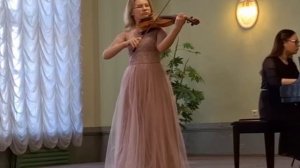 Красина Ольга_Д. Кабалевский Концерт для скрипки с оркестром до мажор I часть