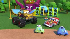 ХЭЛЛОУИН: Шутка не удалась! РОБОТ, помоги! | Супер Робот Грузовик Трансформер