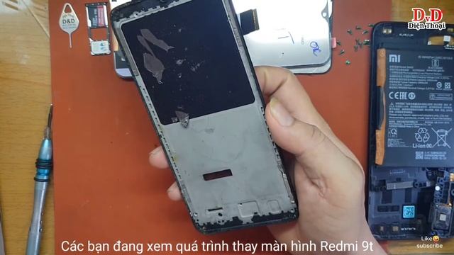 Thay màn hình redmi 9t  hướng dẫn cách thay màn hình redmi 9t - poco m3  chi tiết.