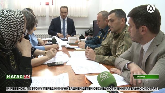 В Магасе прошло совещание по вопросу организации прибытия в Назрань ретропоезда "Победа"