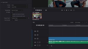 Export Audio Only in Davinci Resolve