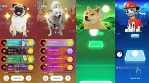 Pug -Dog -Puppy -Paw Patrol | Tiles Hop EDM Rush