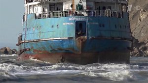 Росприроднадзор объявил о завершении работ по расчету ущерба экологии из-за крушения танкеров.