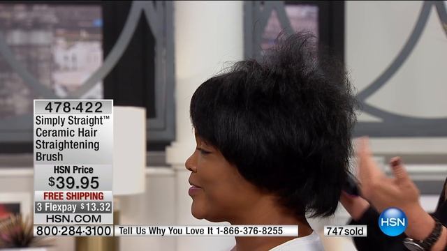 Simply Straight Ceramic Hair Straightening Brush смотреть онлайн