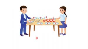 16-сабақ 1-сынып математика 8 саны және цифры
