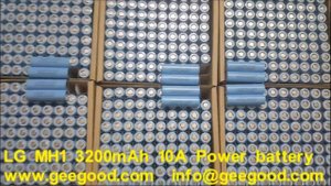 Original LGDBMH11865 LG MH1 3200mAh 10A high capacity high amp power battery from China supplier Ge