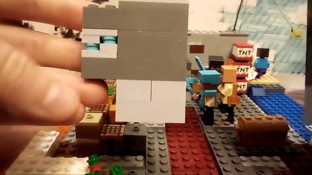 ЗАМОК Лего Маинкрафт смотреть онлайн