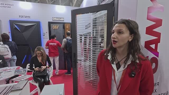 SANYO электронные замки на выставке MosBuild 2025 смотреть онлайн