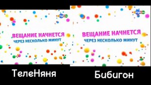Эфир ТелеНяни и Бибигона во время конца вещания 27.12.2010
