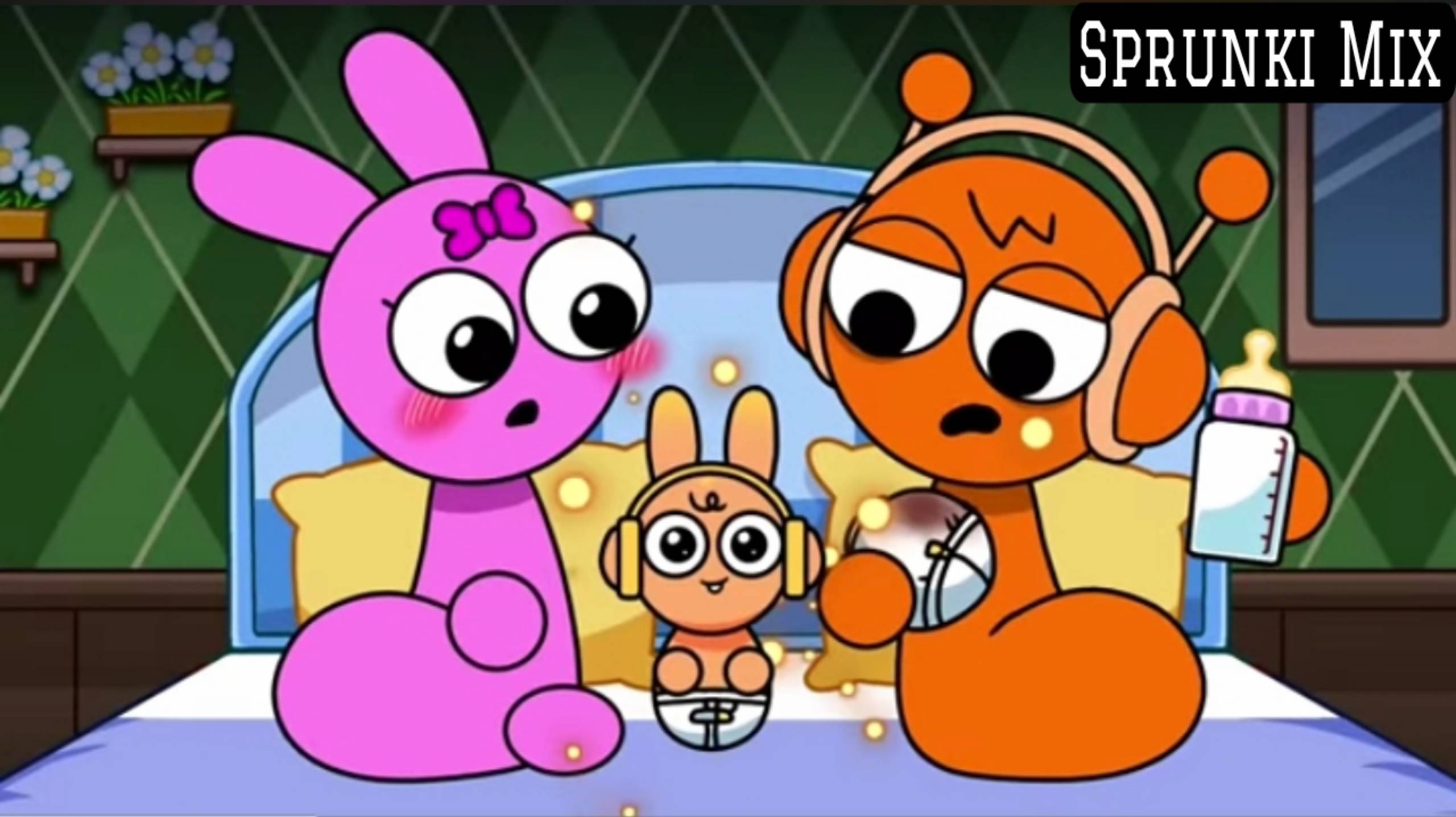 Sprunki Mix Анимация смотреть онлайн