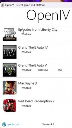OPEN IV INSTALL FOR GTA 5 MODS