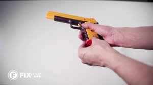 Игрушка «Пистолет с патронами» | FIX PRICE