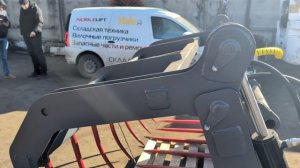 Захват для силоса на телескопический погрузчик