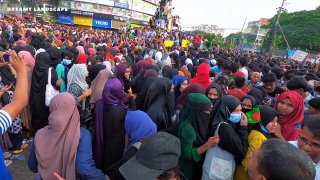 Student protesters in Bangladesh Demand resignation - Prime Minister Hasina | Quota protest Movemen