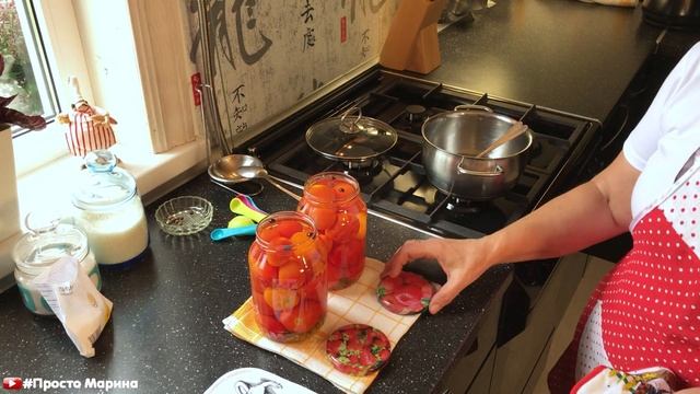 Помидоры на зиму. Самый простой рецепт. смотреть онлайн