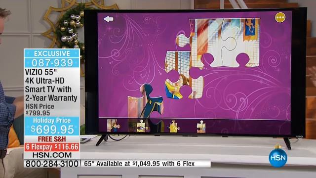 VIZIO 65" E Series 4K UltraHD FullArray LED Smart TV смотреть онлайн