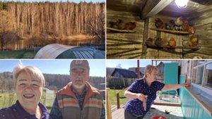 НЕМНОГО РЕЛАКСА, ВЕЧЕРНИЙ ПЕРЕСВИСТ В ЛЕСУ ЗА ОЗЕРОМ. ОТКРЫВАЕМ СЕЗОН ГОТОВКИ НА ТЕРРАСЕ.