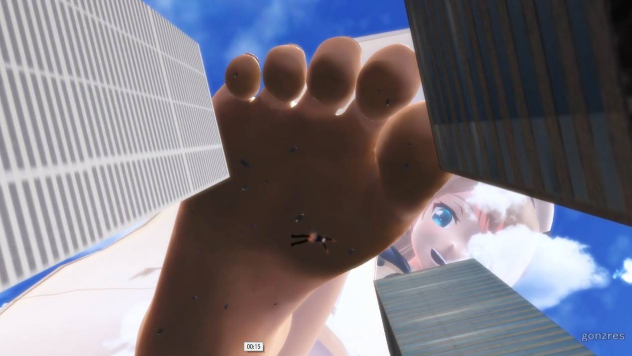 гигант в городе Gonzres