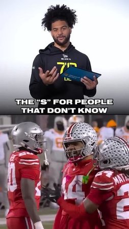 Ohio State's Champ, J.T. tuimoloau, breaks down film from this past year   #countdowntodraft