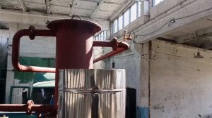 Пиролиз органики. Шнековая установка 24/7  Барс мини.