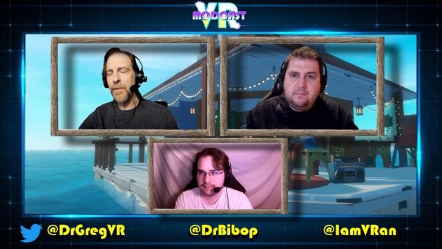 MODCAST VR // S1E6 // FEATURING DRBIBOP OF THE RISK OF RAIN 2 AND RAFT VR MODS