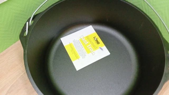 Жаровня чугунная с крышкой и ручкой (котелок) 8,6л Lodge для гриля и запекания арт 1035746 смотреть онлайн