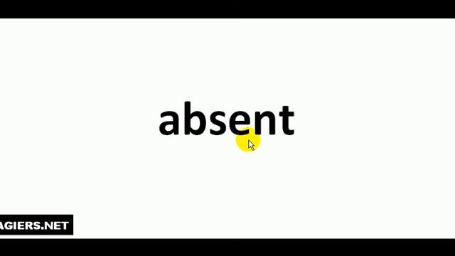 Как произносится # absent смотреть онлайн