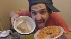 ВЕЧЕРНИЙ МУКБАНГ САЛАТ ИЗ РЕДЬКИ С МОРКОВЬЮ, КУРИНОЕ БЕДРО