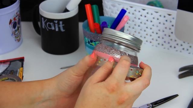 DIY MASON JAR WATER BOTTLE!! смотреть онлайн