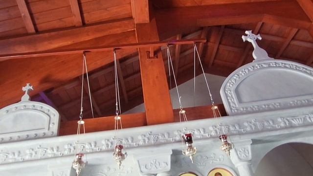 Второй храм греческого монастыря Вознесения на Елеоне, построен, но еще не освящён смотреть онлайн