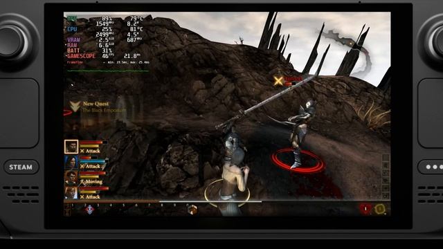 Dragon Age 2 on Steam Deck (Steam OS 3.6) (DX 11) смотреть онлайн