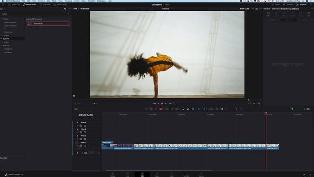 Two EASY ways of creating the Ghost Effect in DaVinci Resolve 17