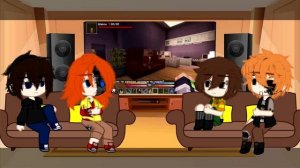 Реакция Автоматонов с острова 1/1 || Последняя Реальность || Дилан Дженна Карл Чед [ Gacha Club ]