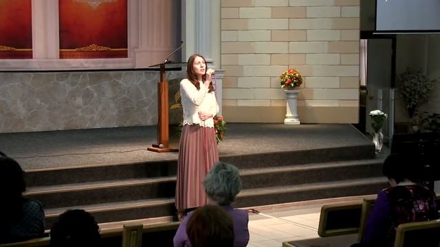 Пение "Мама моя" (Марина) [05-03-2016] смотреть онлайн