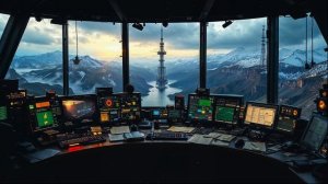 Your DREAM Job Scenic Sci-Fi Outpost  Relaxing Ambience for Focus & Sleep 4K