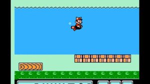 Super Mario Bros. 3 (NES): Glitch level 34 / World 6-3 (Level 22A7B) with level type B (Giant)