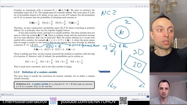 Математика машинного обучения/Анализ данных/Теория вероятностей/Статистика/Линейная алгебра/Матан смотреть онлайн